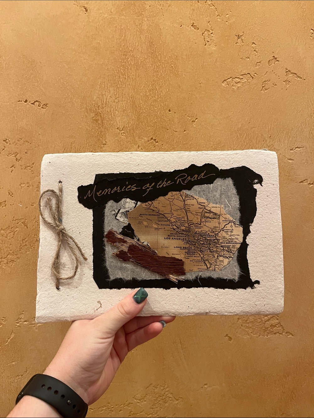 Memories of the Road Handmade Travel Album
